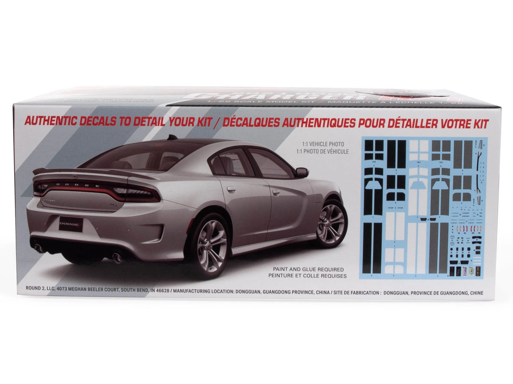 AMT 2021 Dodge Charger RT 1:25 Scale Model Kit - Image 3