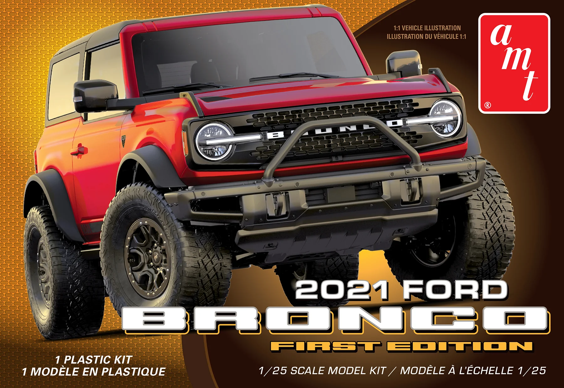 AMT 2021 Ford Bronco 1st Edition 1:25 Scale Model Kit - Image 7
