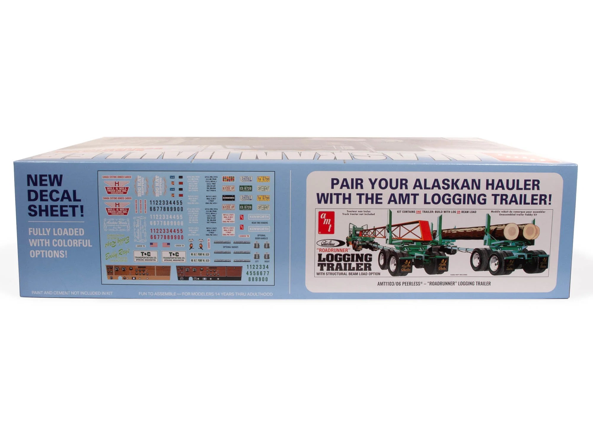 AMT Alaskan Hauler Kenworth Tractor 1:25 Scale Model Kit - Image 2