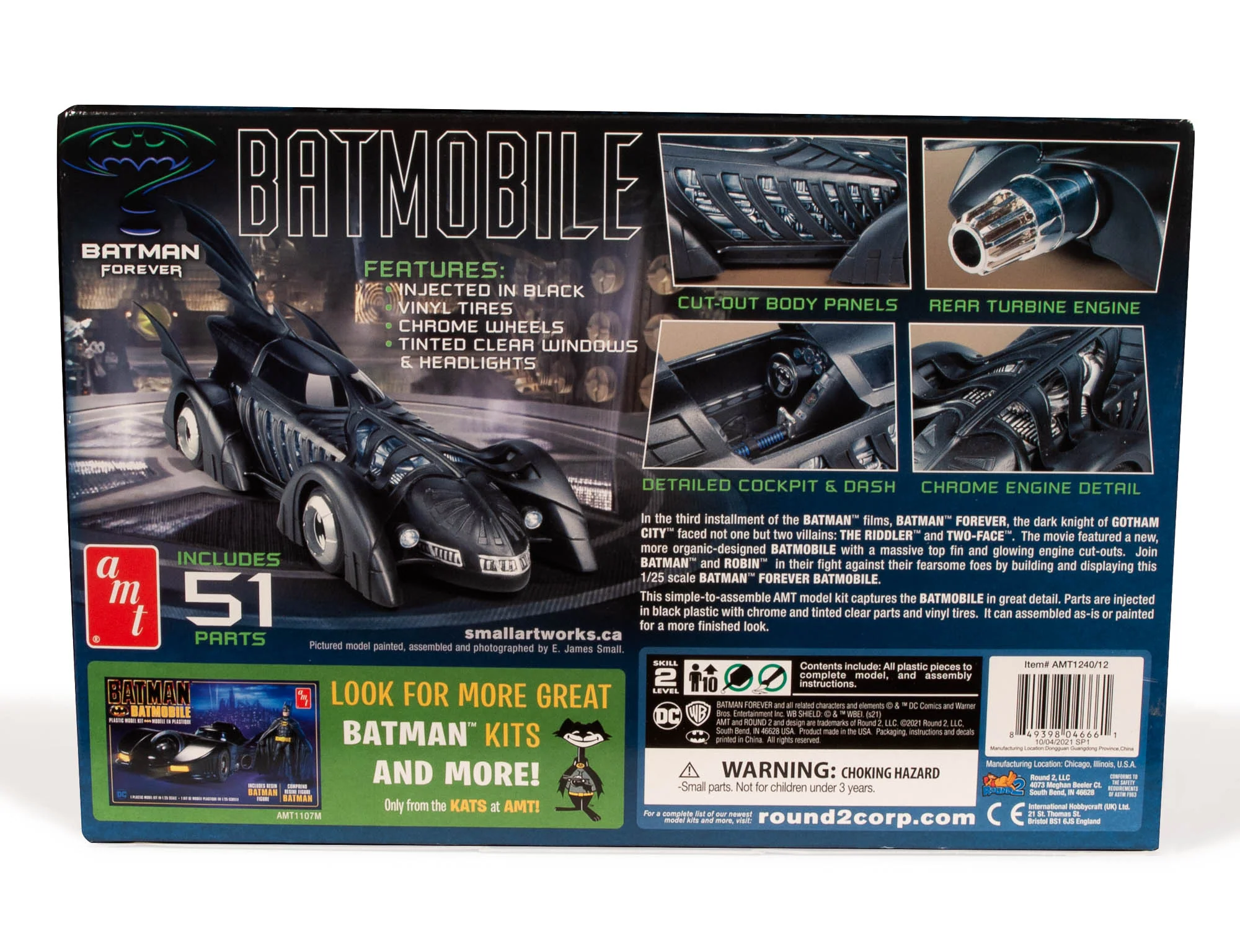 AMT Batman Forever Batmobile 1:25 Scale Model Kit - Image 4