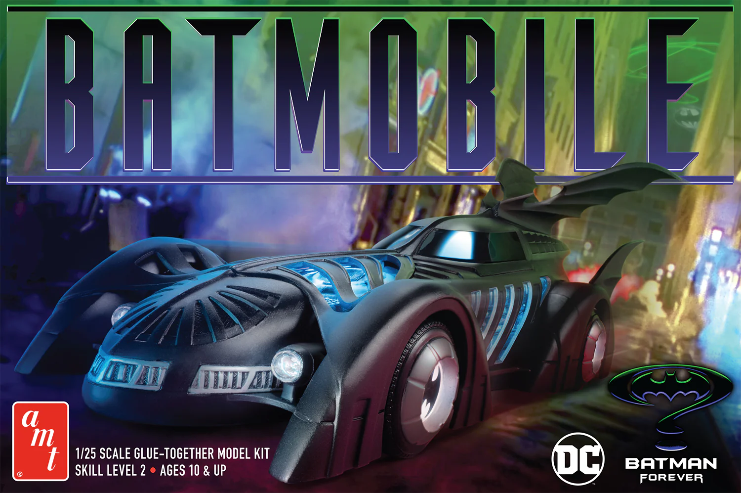 AMT Batman Forever Batmobile 1:25 Scale Model Kit - Image 5