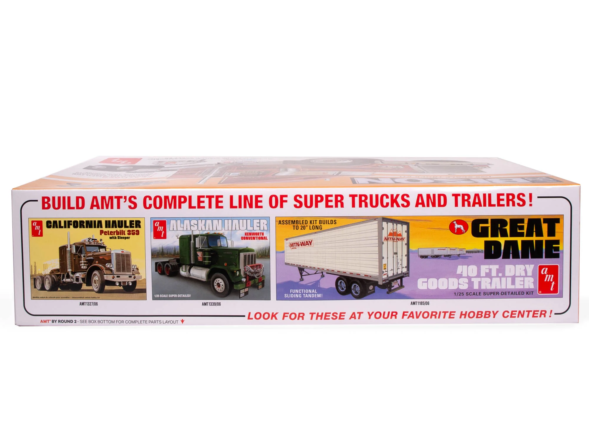AMT Chevrolet Bison Conventional Tractor 1:25 Scale Model Kit - Image 2