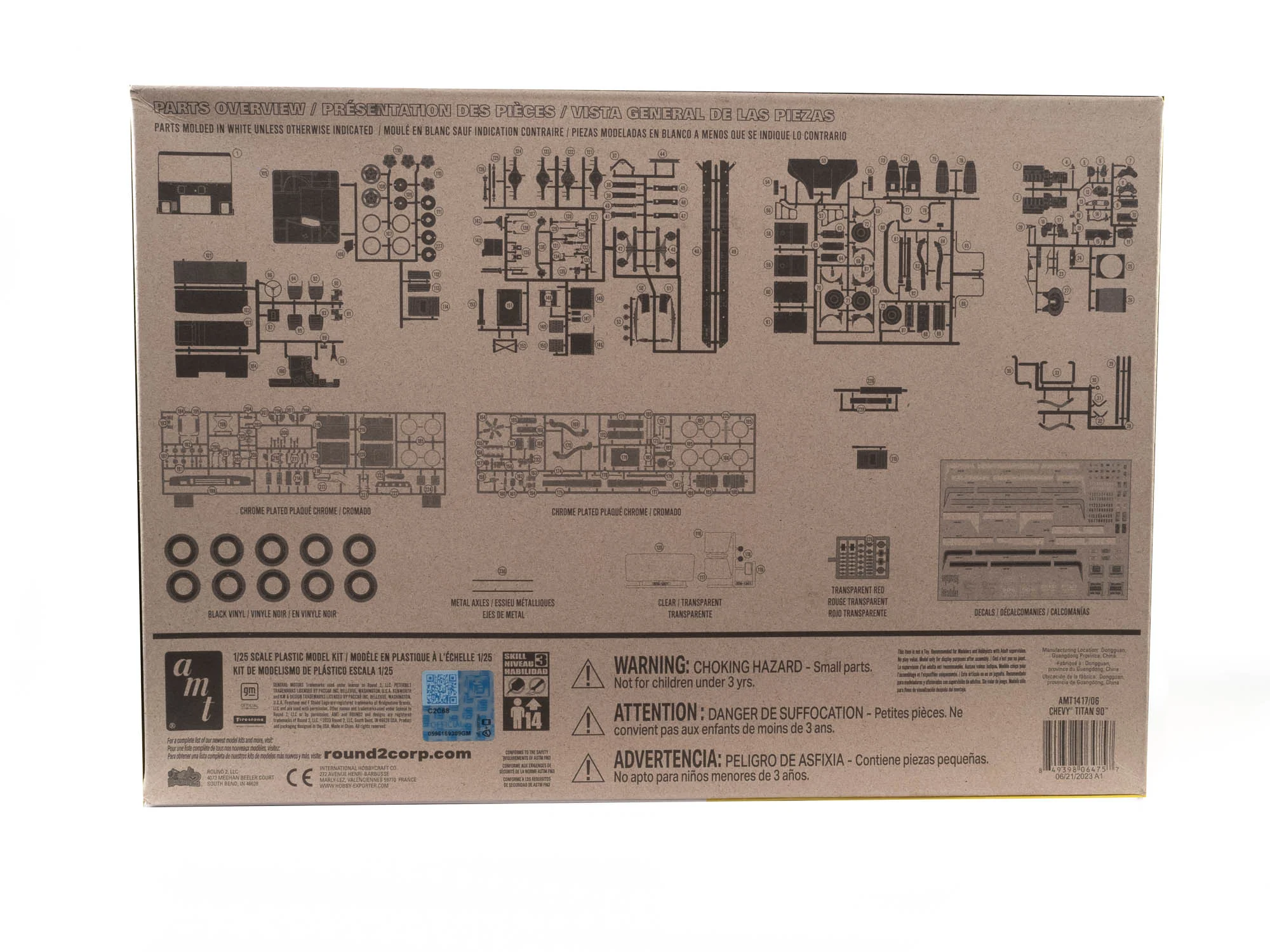 AMT Chevy Titan 90 1:25 Scale Model Kit - Image 4