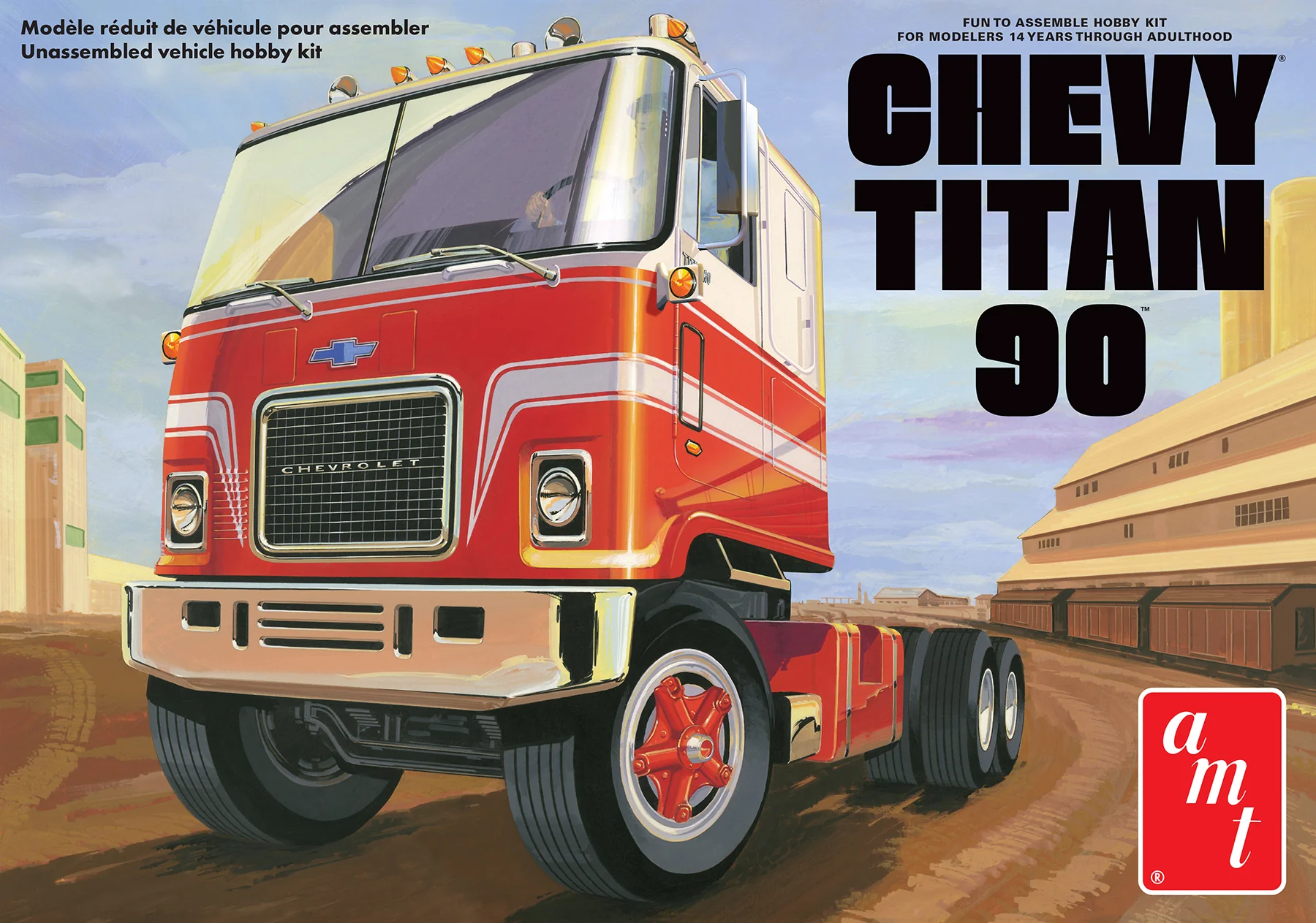 AMT Chevy Titan 90 1:25 Scale Model Kit - Image 5