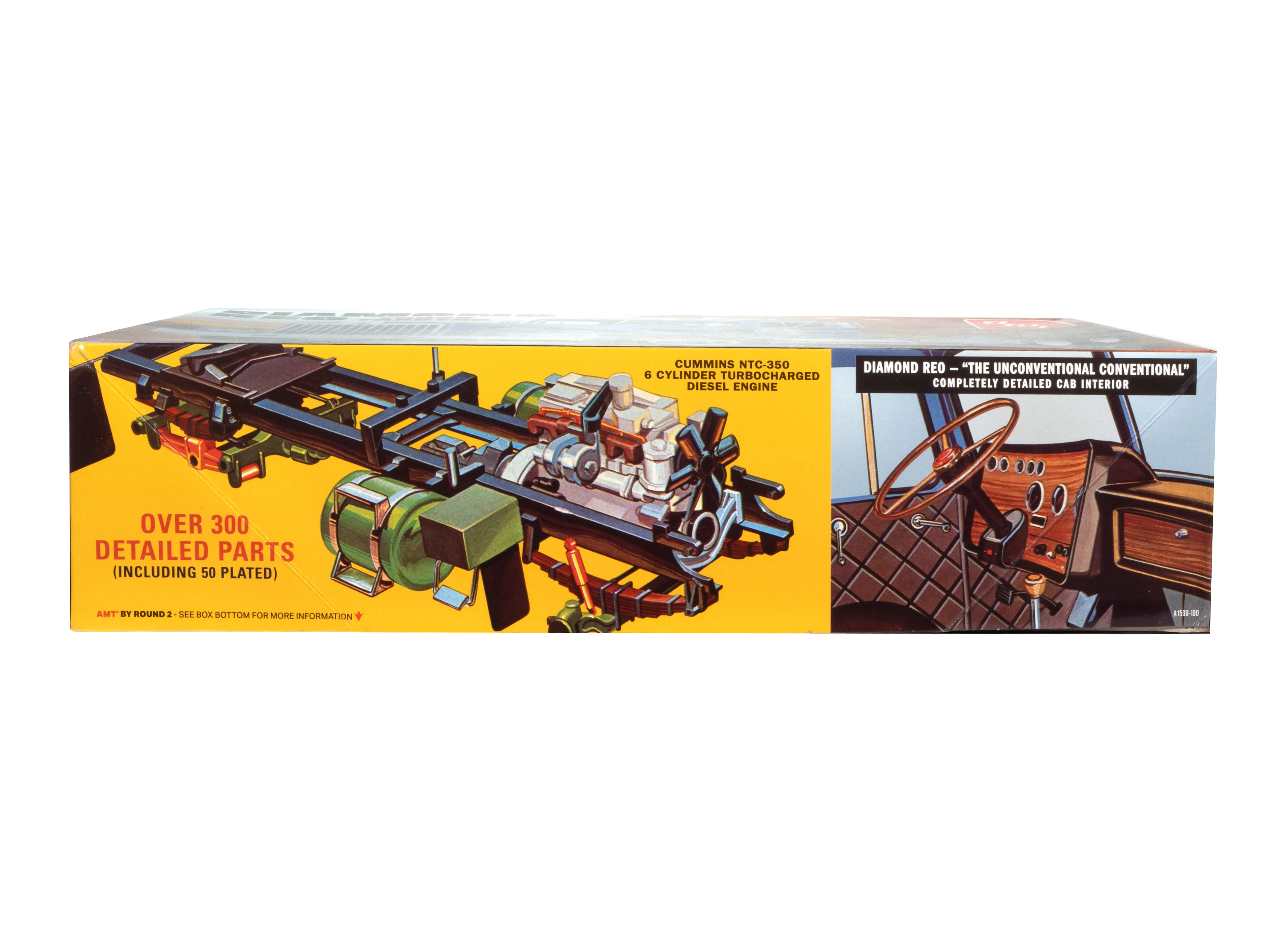 AMT Diamond Reo Truck Tractor 1:25 Scale Model Kit - Image 3