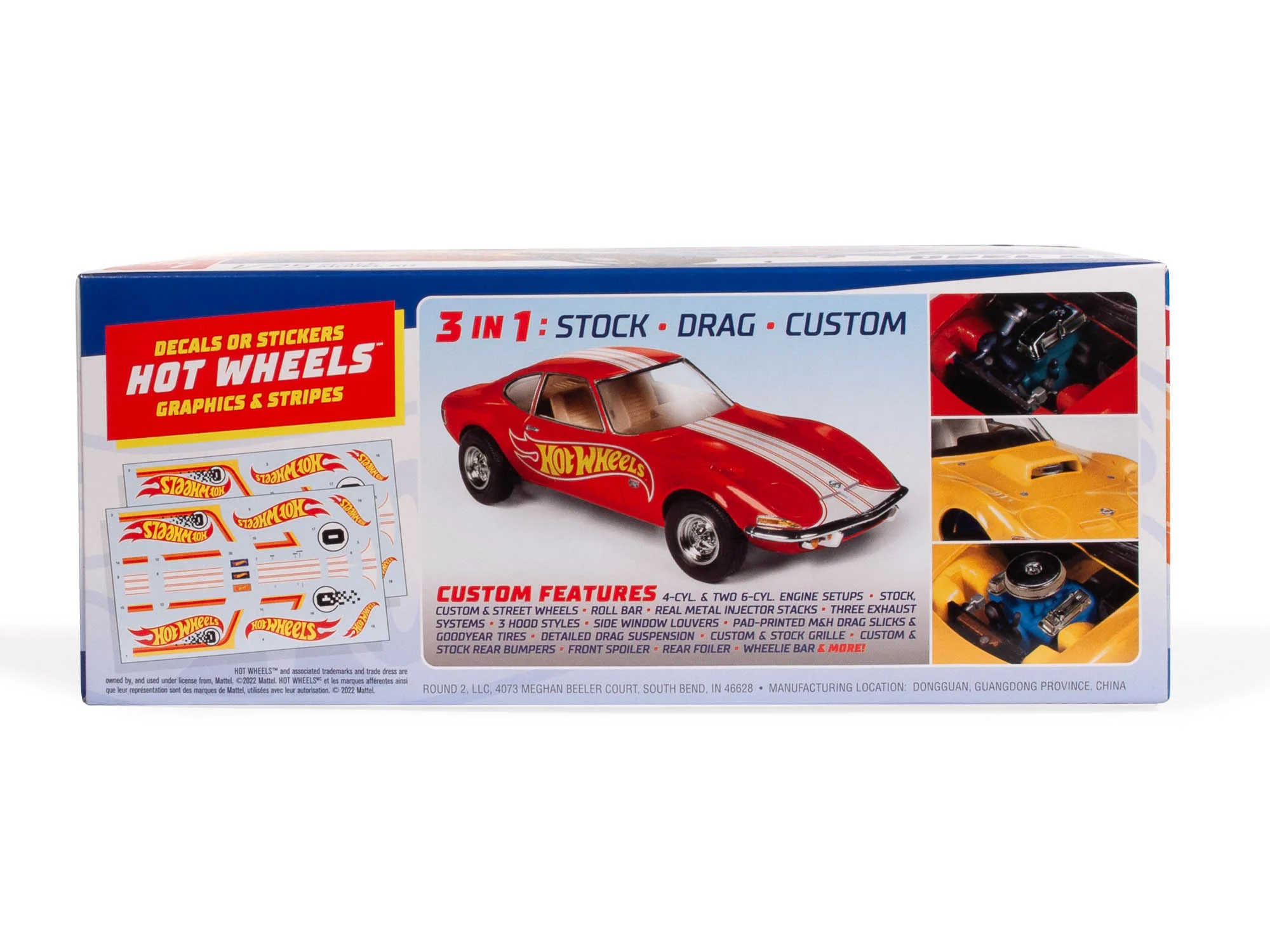 AMT Hot Wheels Buick Opel GT 1:25 Scale Model Kit - Image 3