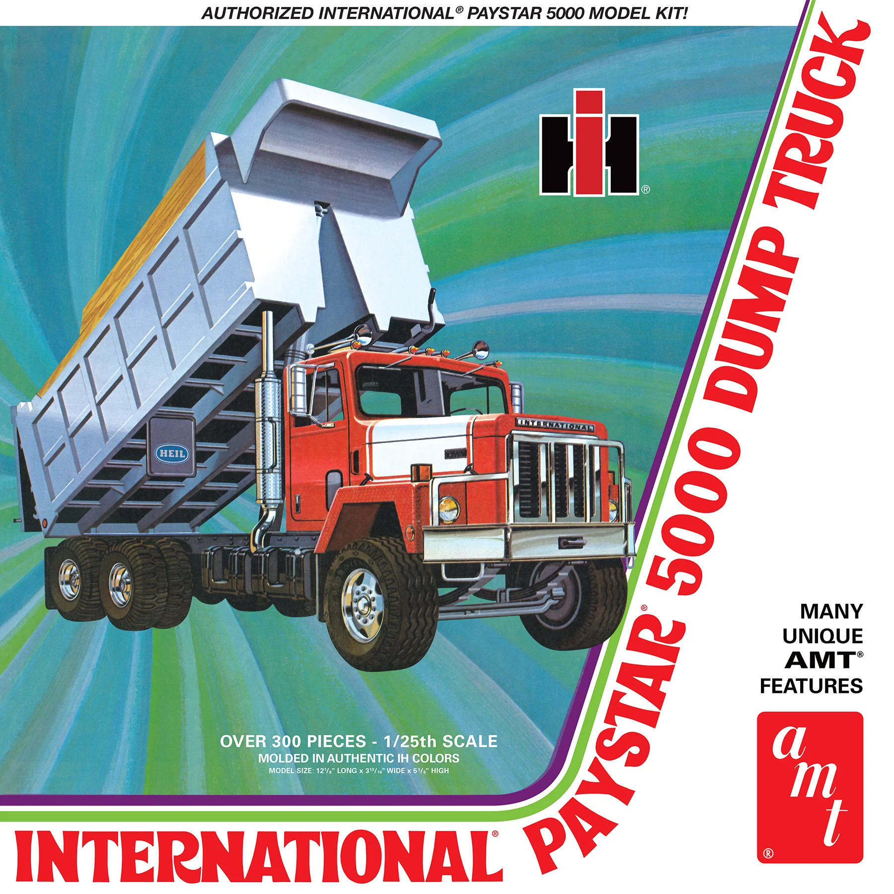 AMT IH Paystar 5000 Dump Truck 1:25 Scale Model Kit - Image 5