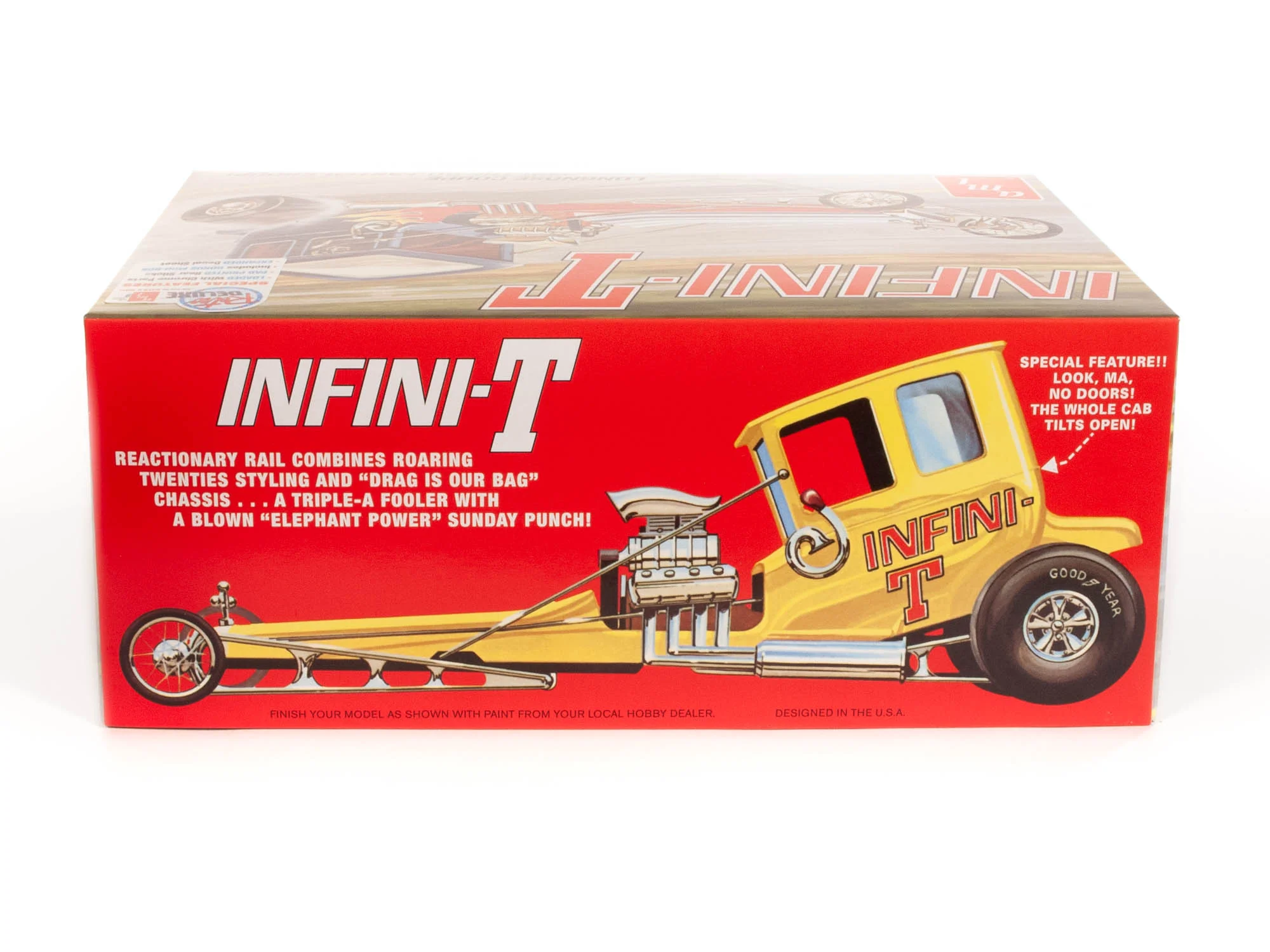 AMT Infini-T Custom Dragster 1:25 Scale Model Kit - Image 2