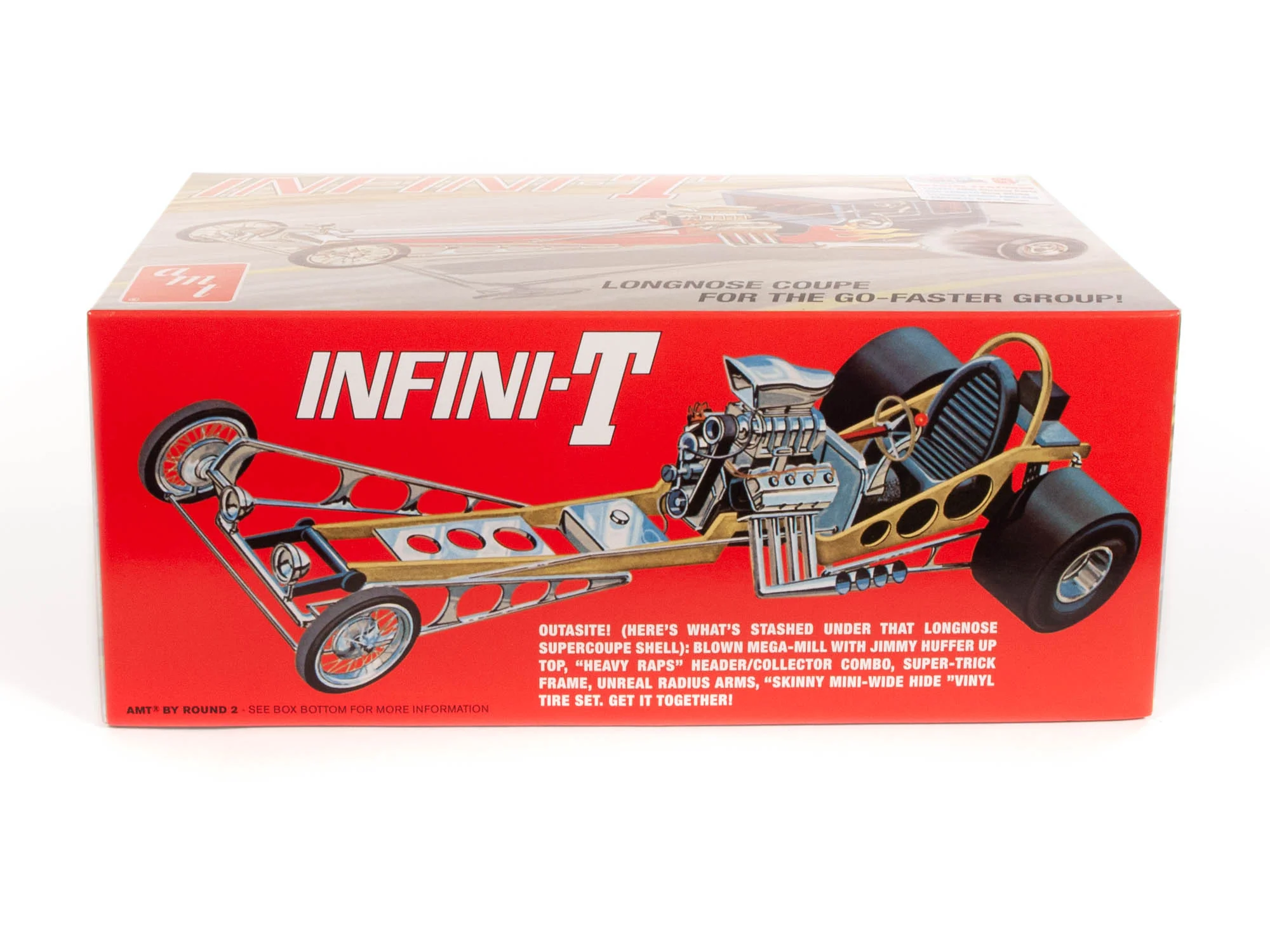 AMT Infini-T Custom Dragster 1:25 Scale Model Kit - Image 3