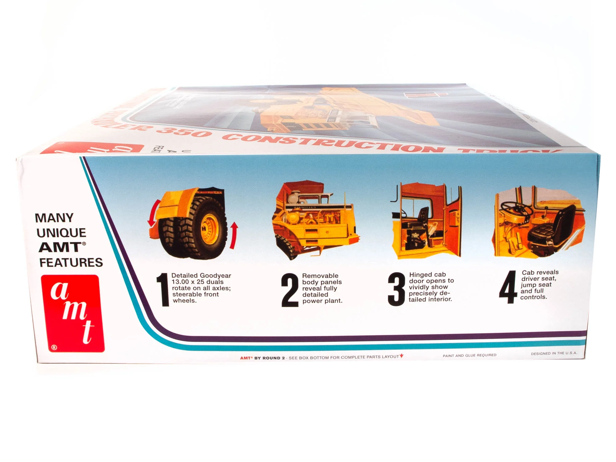 AMT International Payhauler 350 1:25 Scale Model Kit - Image 2