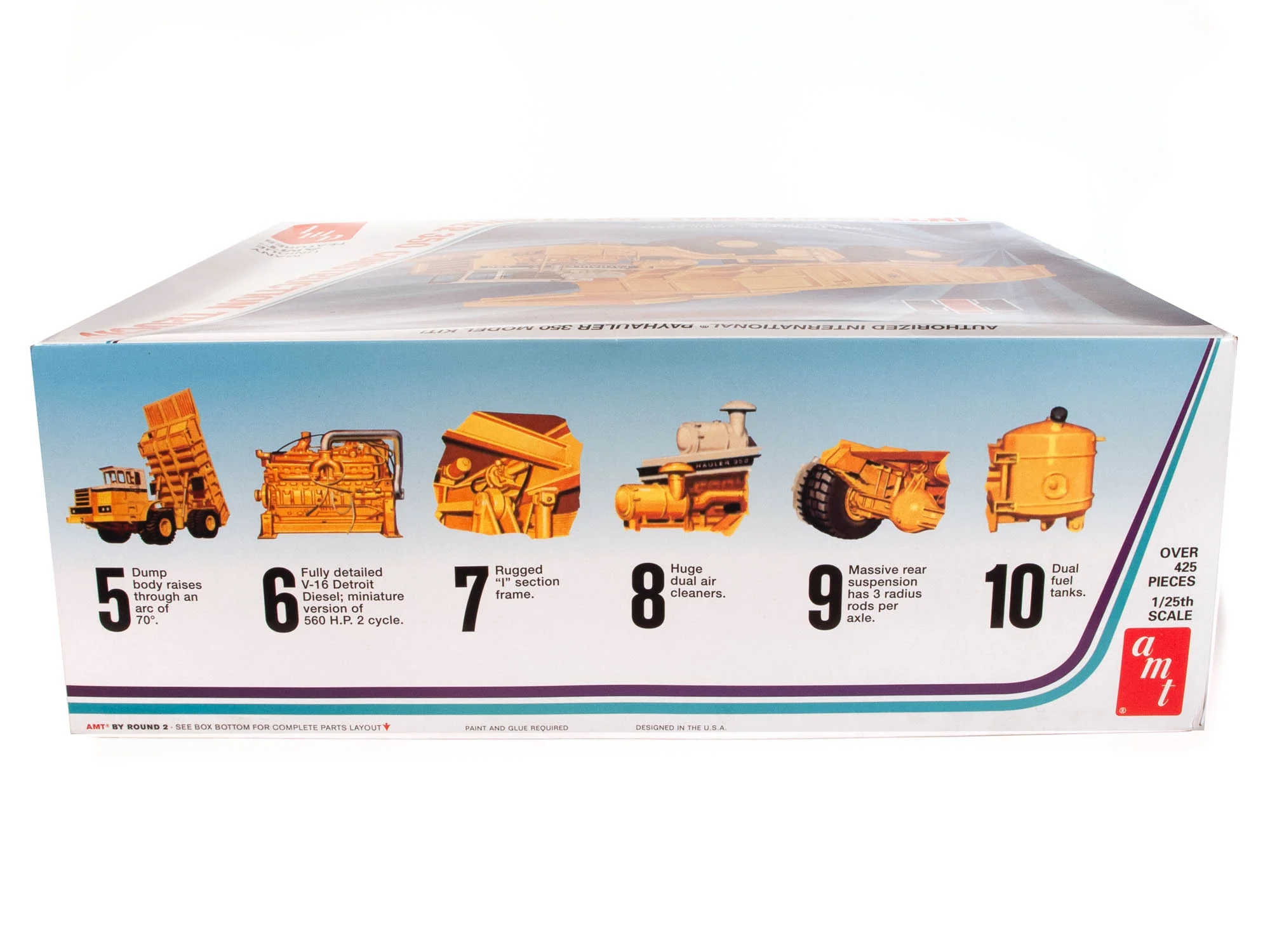AMT International Payhauler 350 1:25 Scale Model Kit - Image 3
