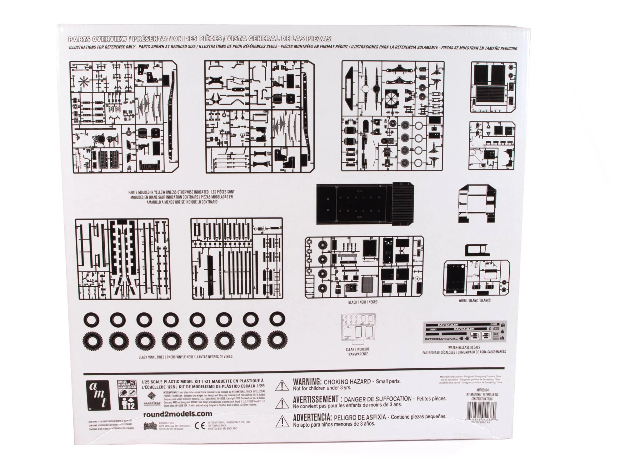 AMT International Payhauler 350 1:25 Scale Model Kit - Image 4