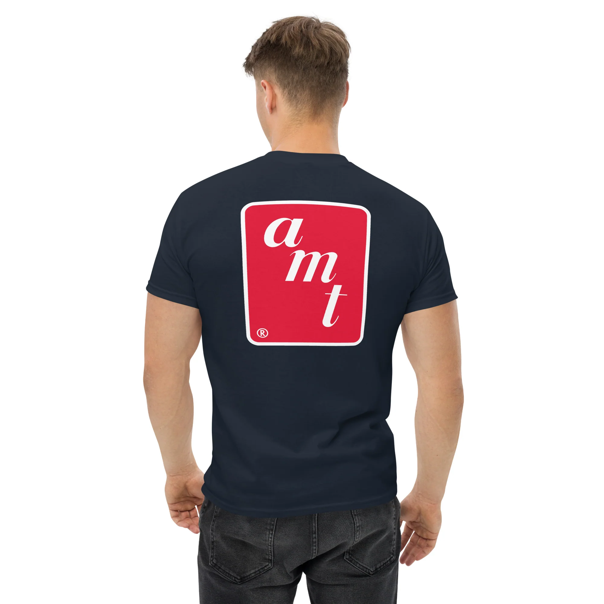 AMT LOGO PRINTED T-SHIRT (FRONT AND BACK) - Image 8
