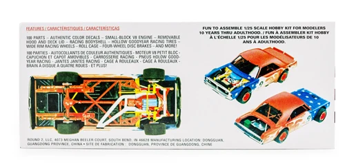 AMT Plymouth Valiant Scamp Kit Car 1:25 Scale Model Kit - Image 2