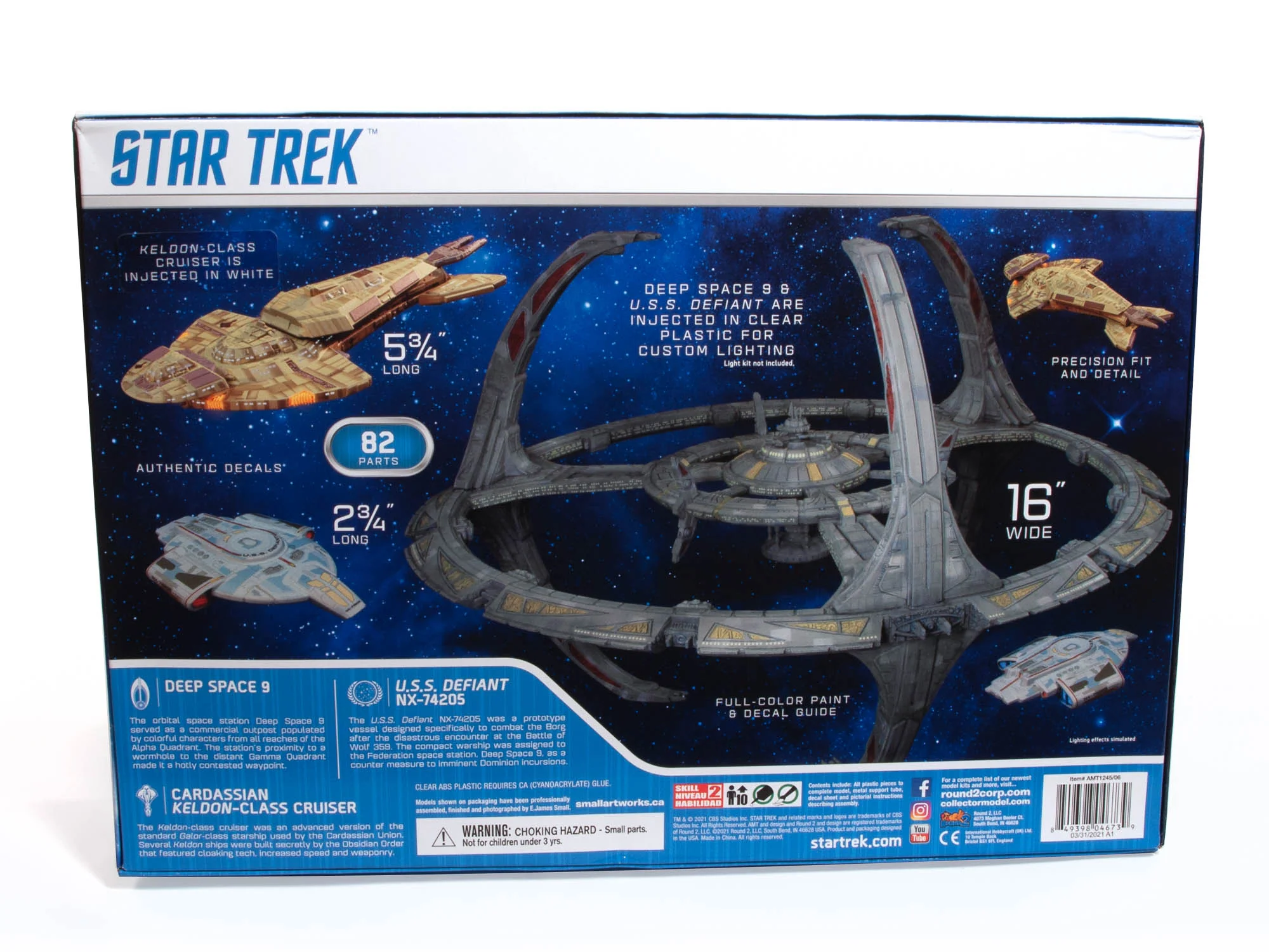 AMT Star Trek Deep Space Nine 1:3300 Scale Model Kit - Image 4