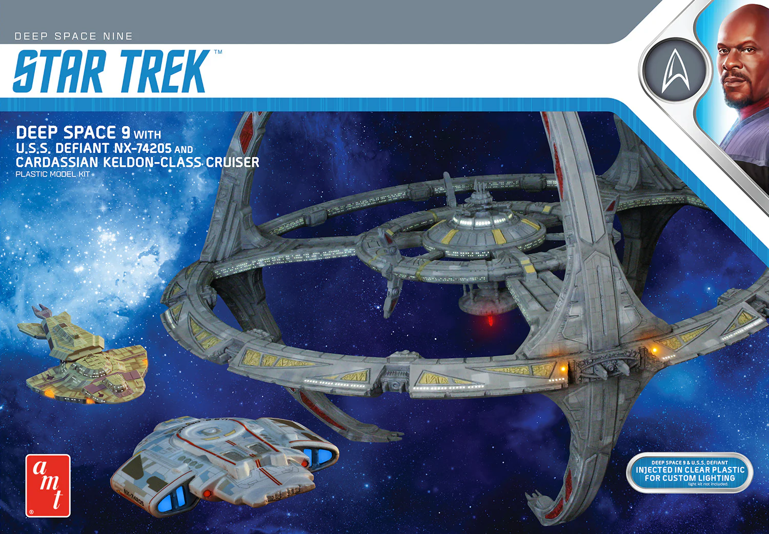 AMT Star Trek Deep Space Nine 1:3300 Scale Model Kit - Image 5