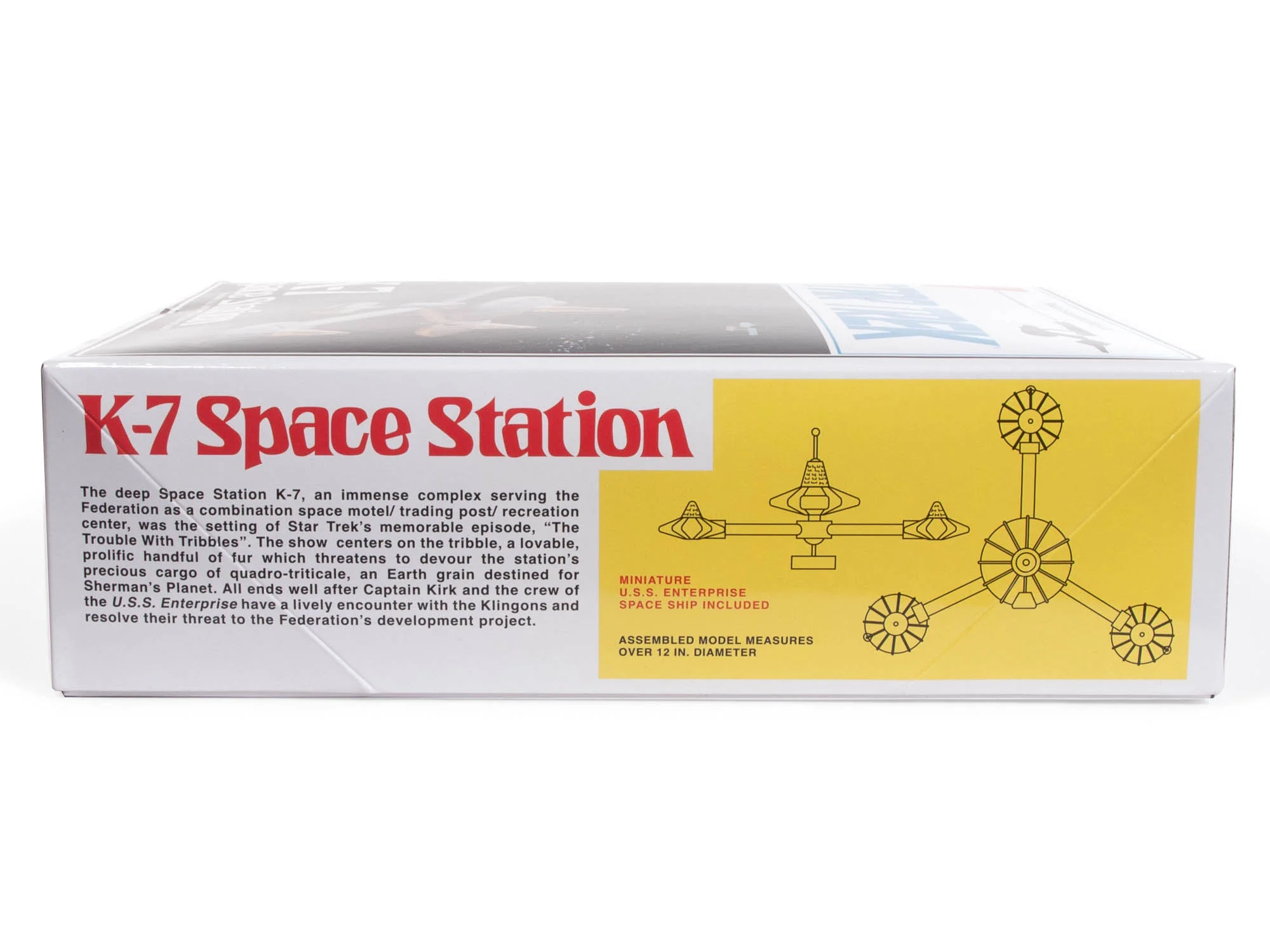 AMT Star Trek K-7 Space Station 1:7600 Scale Model Kit - Image 3