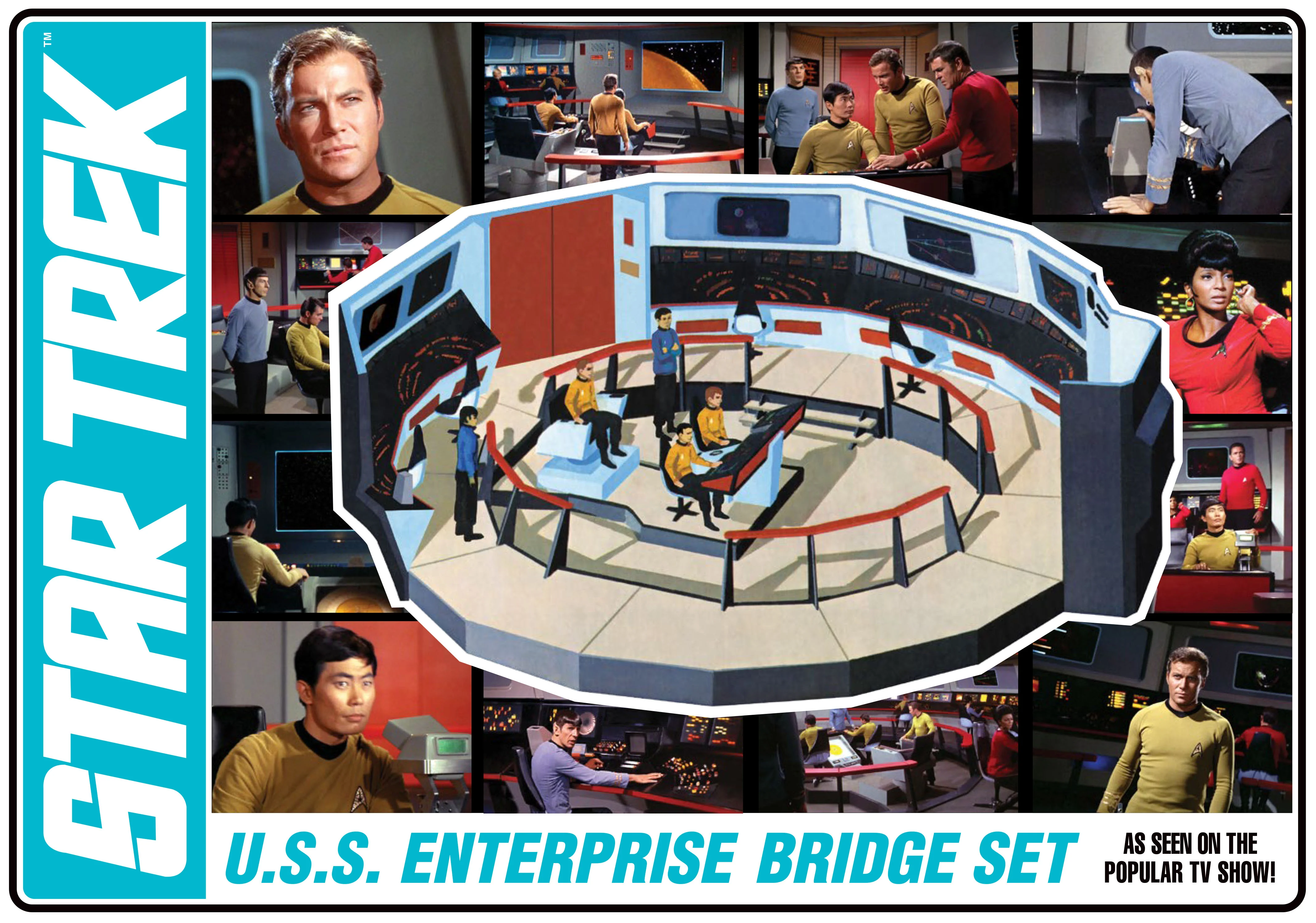AMT Star Trek U.S.S. Enterprise Bridge 1:32 Scale Model Kit - Image 6