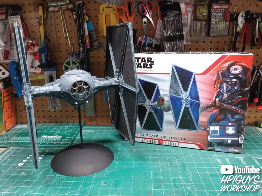 AMT Star Wars: A New Hope TIE Fighter 1:32 Scale Model Kit - Image 5