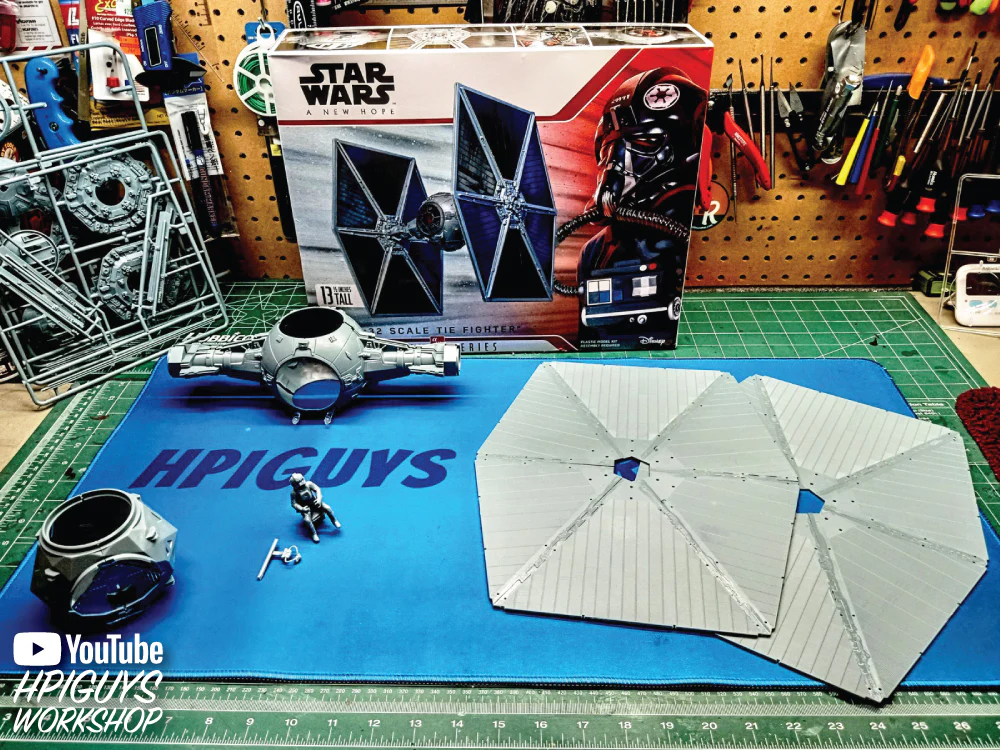 AMT Star Wars: A New Hope TIE Fighter 1:32 Scale Model Kit - Image 6