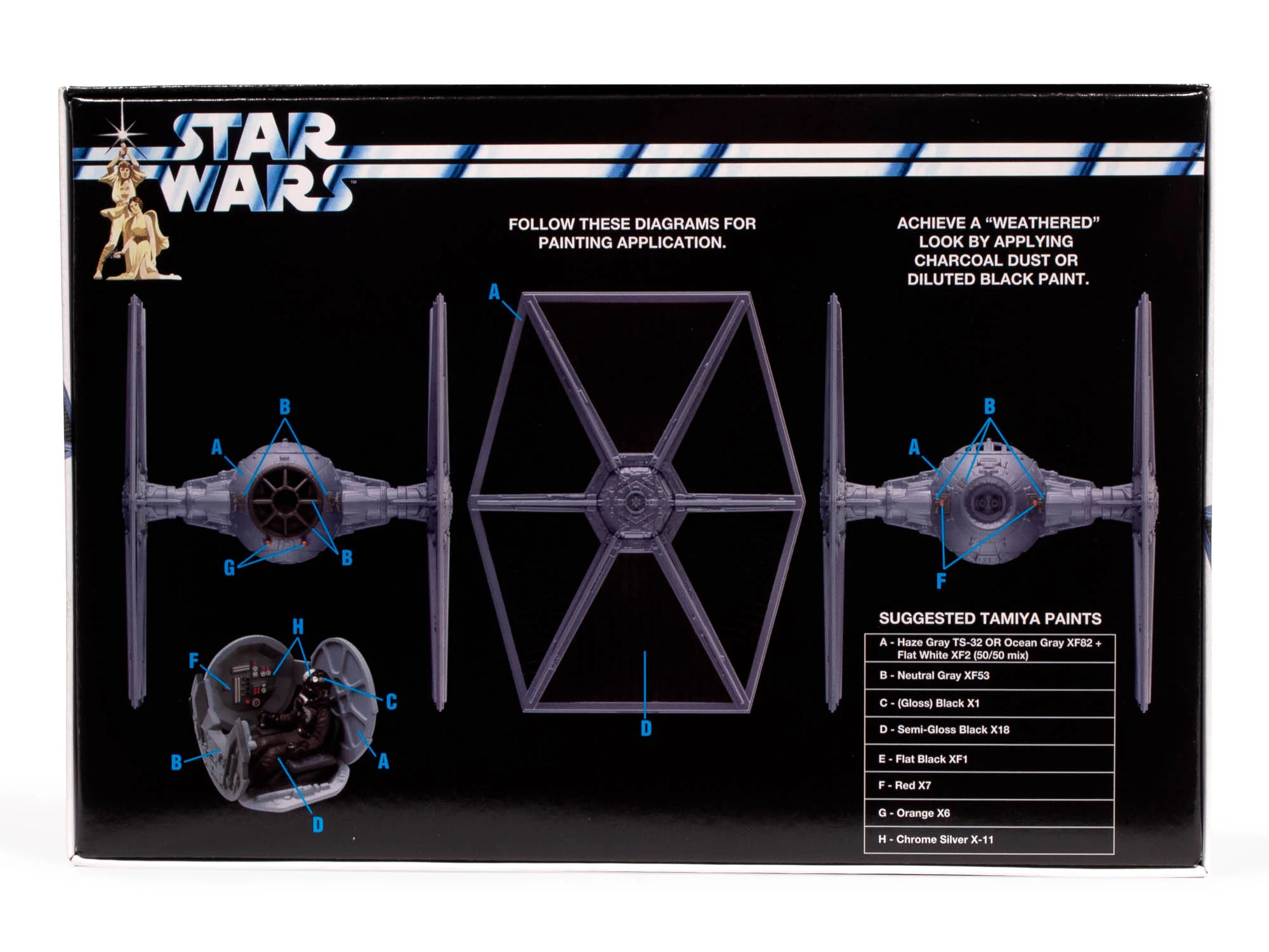 AMT Star Wars: A New Hope TIE Fighter 1:48 Scale Model Kit - Image 4
