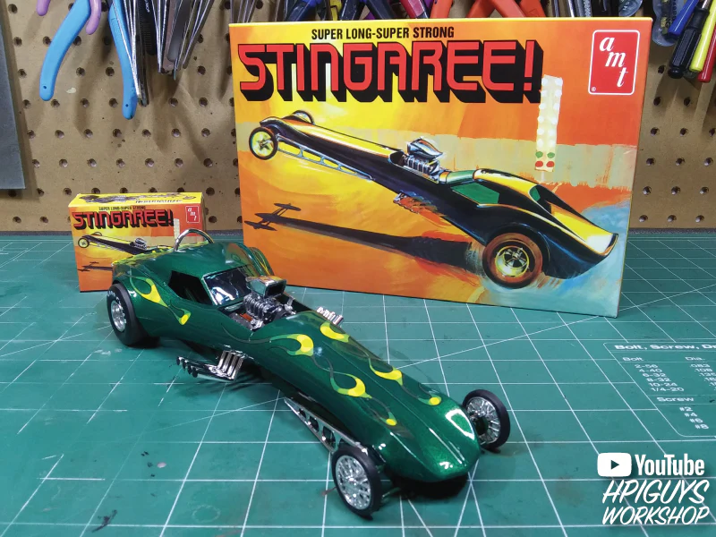 AMT Stingaree Custom Dragster 1:25 Scale Model Kit - Image 2