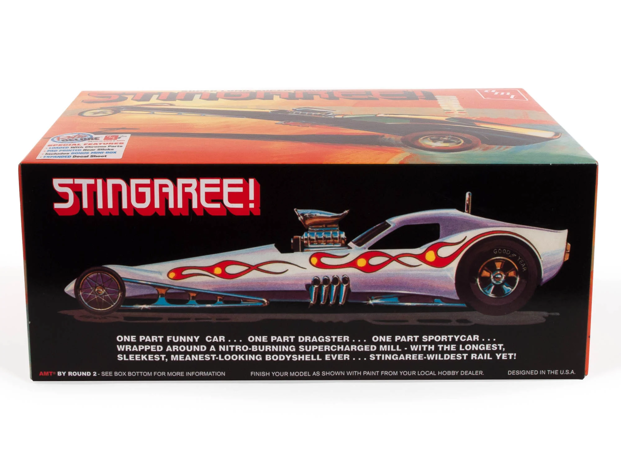 AMT Stingaree Custom Dragster 1:25 Scale Model Kit - Image 4