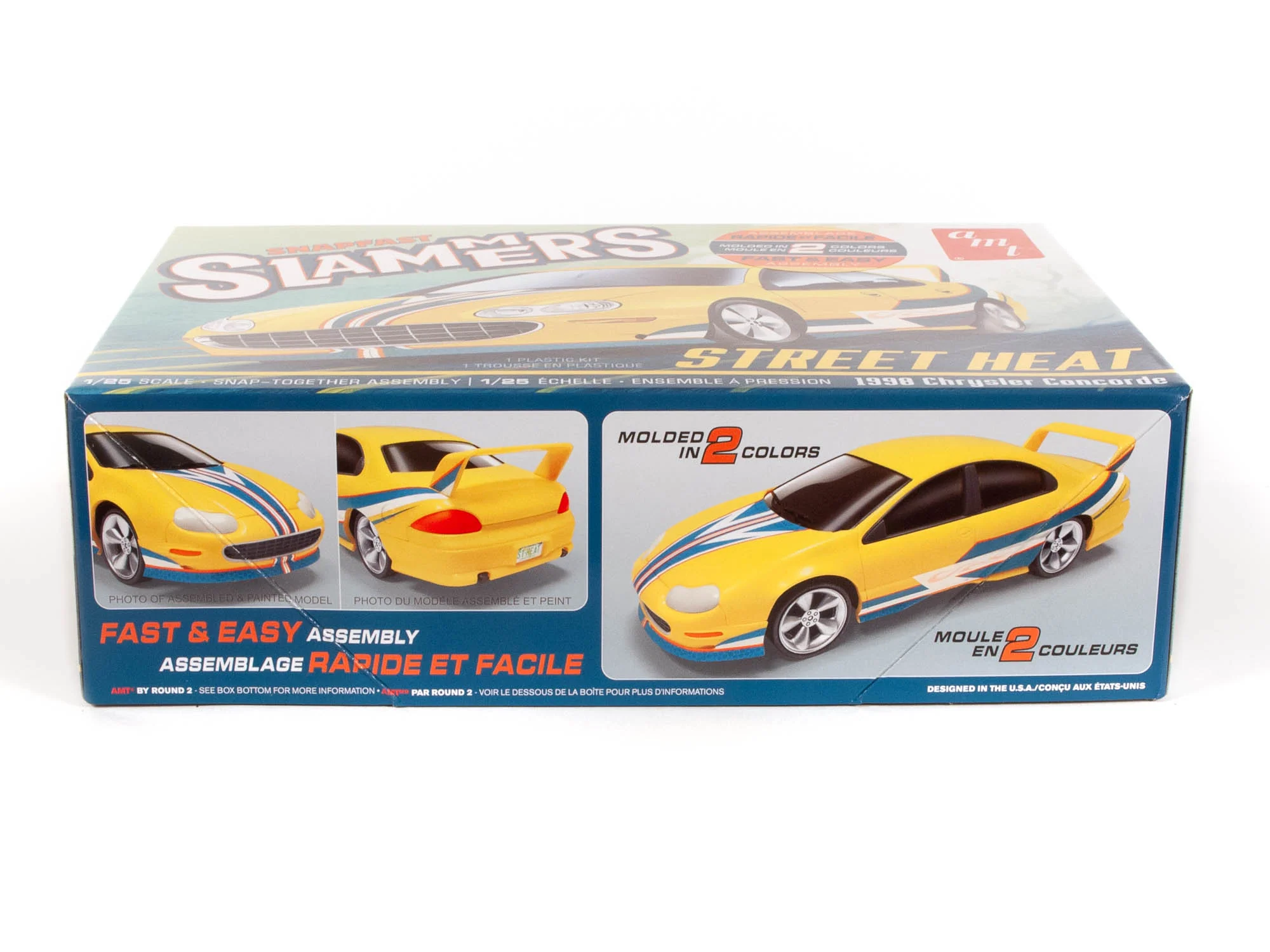 AMT Street Heat 1998 Chrysler Concorde - Slammers SNAP 1:25 Scale Model Kit - Image 2