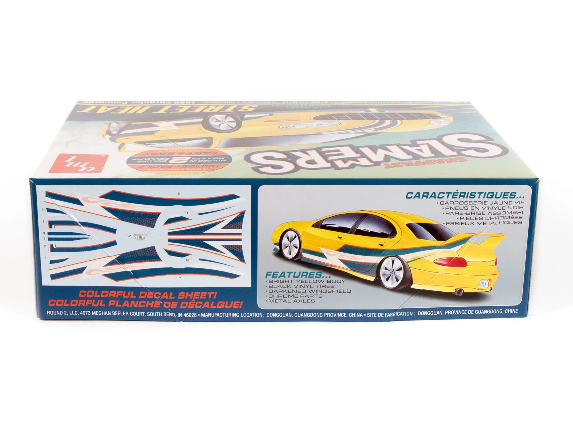 AMT Street Heat 1998 Chrysler Concorde - Slammers SNAP 1:25 Scale Model Kit - Image 3