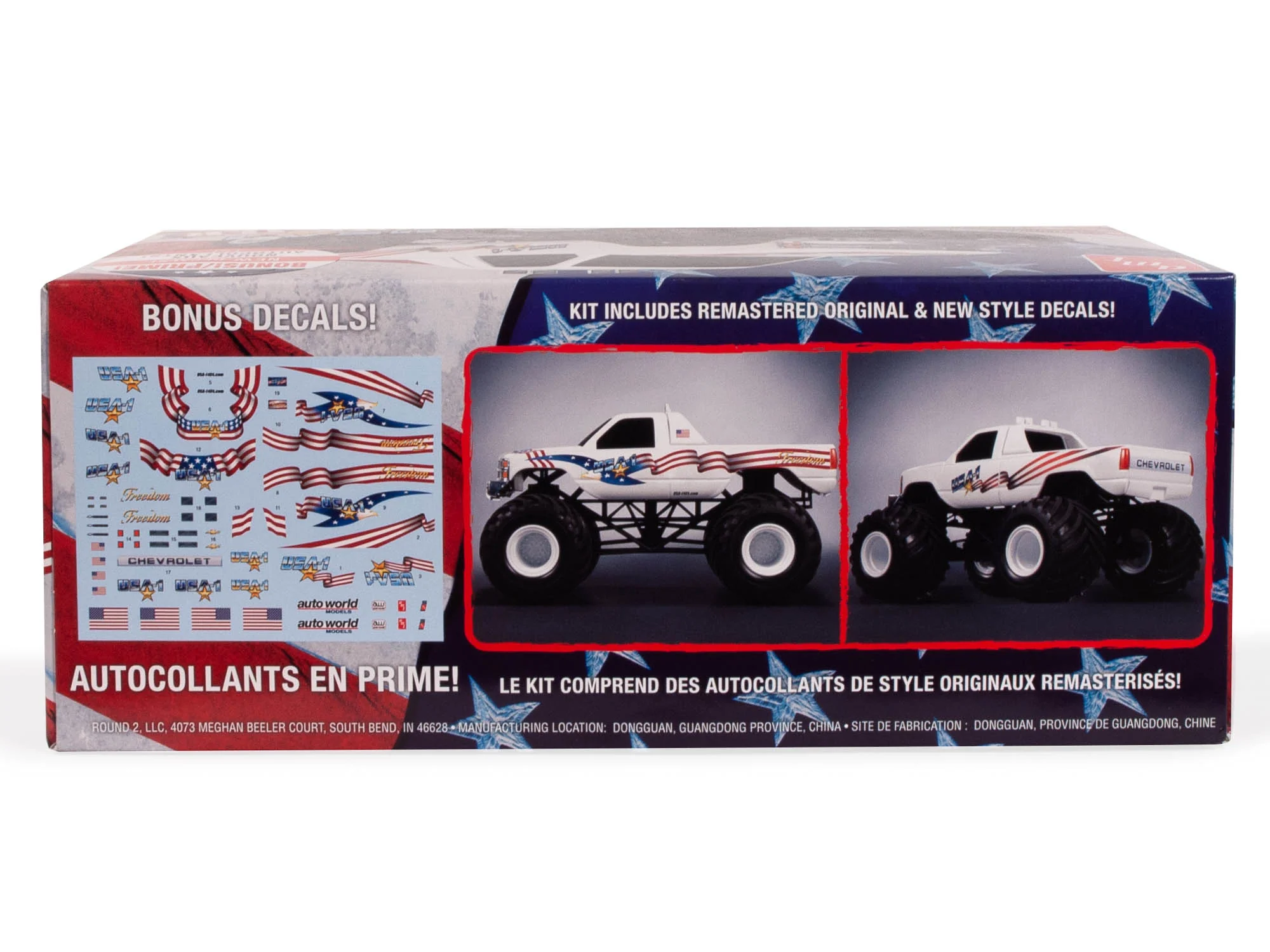 AMT USA-1 Monster Truck SNAP 1:32 Scale Model Kit - Image 2