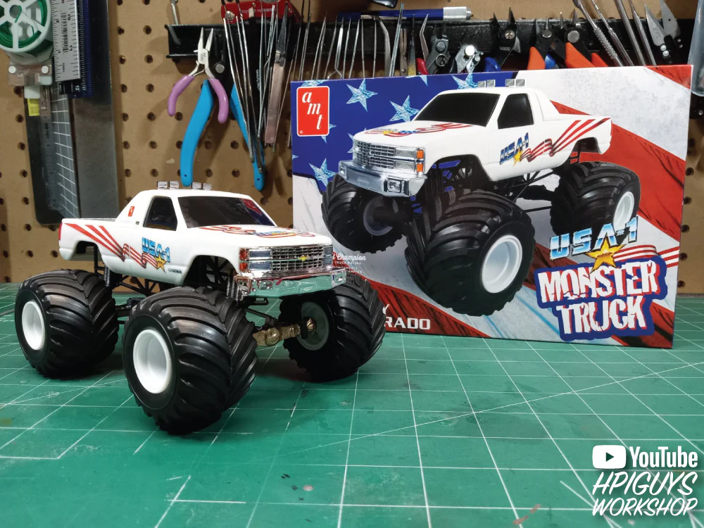AMT USA-1 Monster Truck SNAP 1:32 Scale Model Kit - Image 5