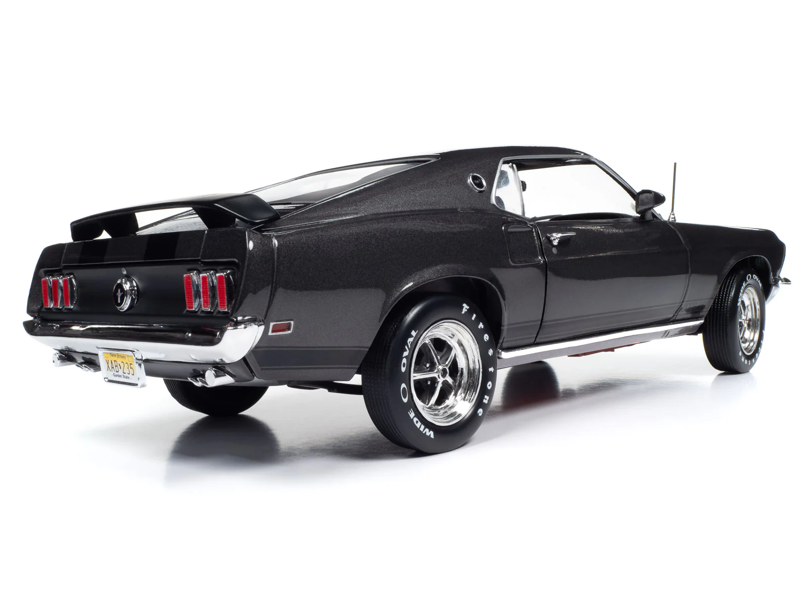 Auto World 1969 Ford Mustang John Wick 1:18 Scale Diecast - Image 5