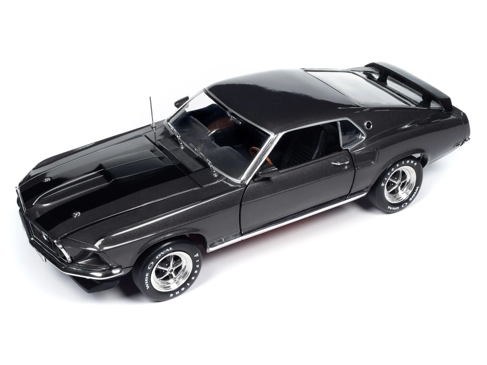 Auto World 1969 Ford Mustang John Wick 1:18 Scale Diecast - Image 7