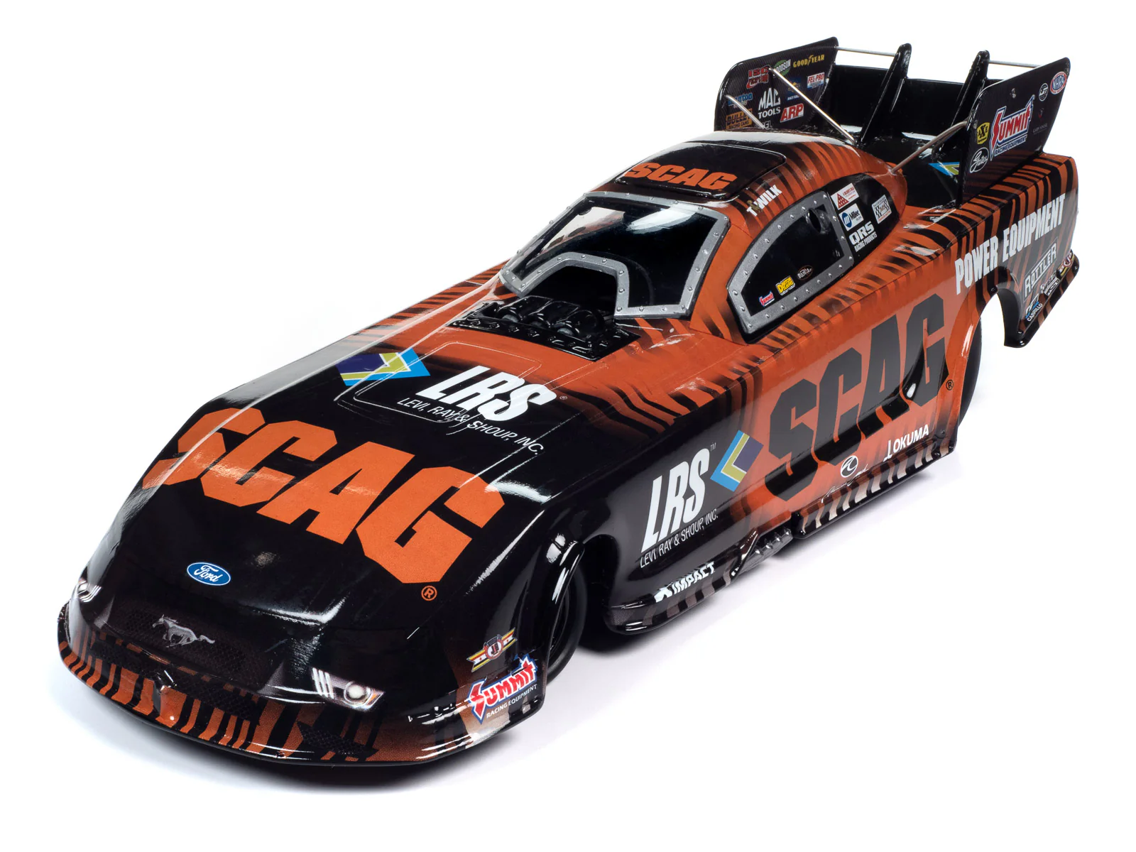 Auto World 2023 Tim Wilkerson SCAG Funny Car 1:24 Scale Diecast - Image 3