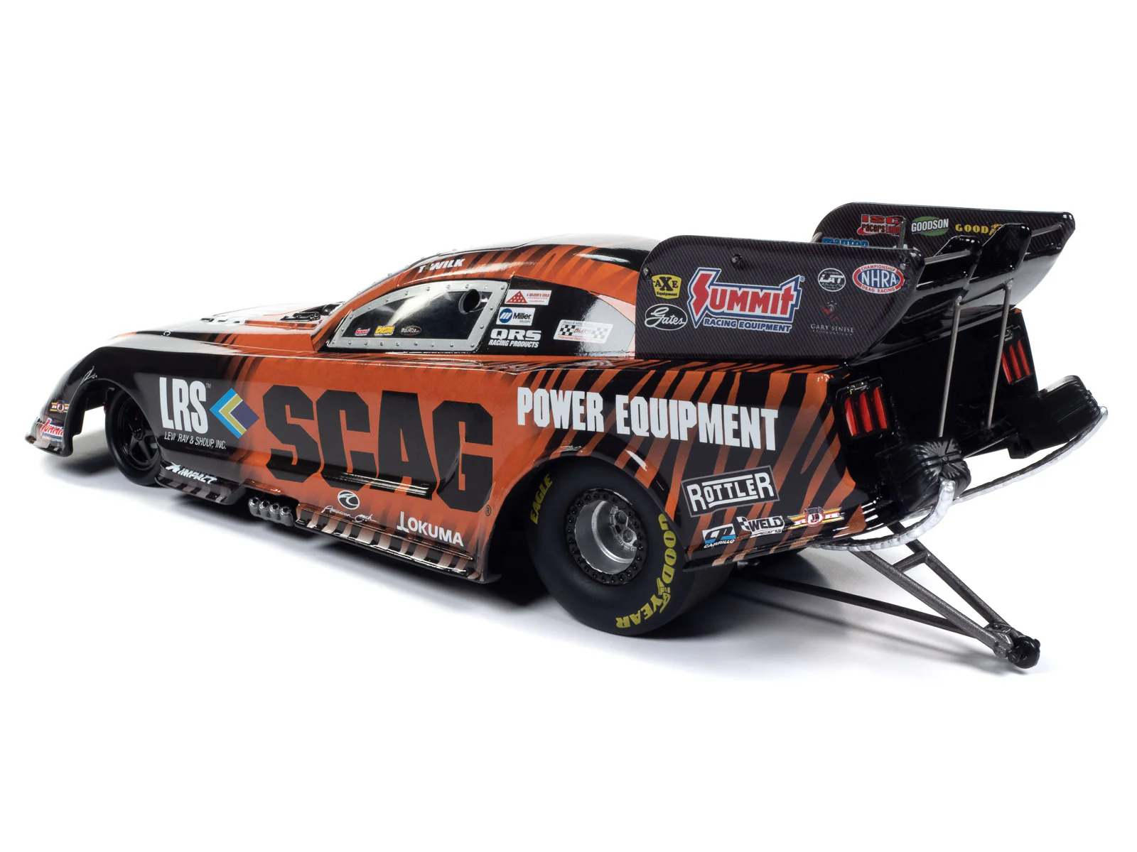 Auto World 2023 Tim Wilkerson SCAG Funny Car 1:24 Scale Diecast - Image 4