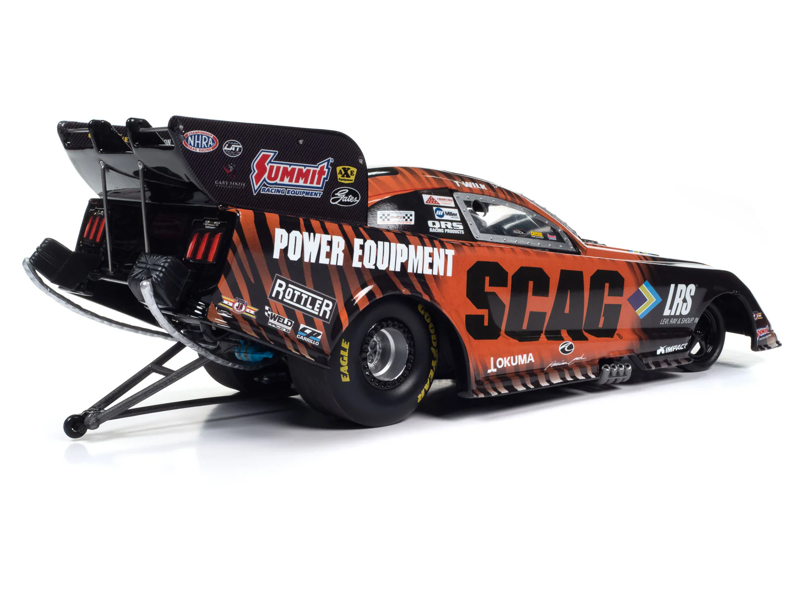 Auto World 2023 Tim Wilkerson SCAG Funny Car 1:24 Scale Diecast - Image 5