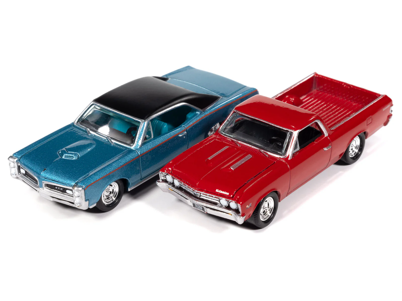 Auto World 2025 Release 2 Classic Muscle Deluxe (2-Pack) Version A 1:64 Scale Diecast - Image 2