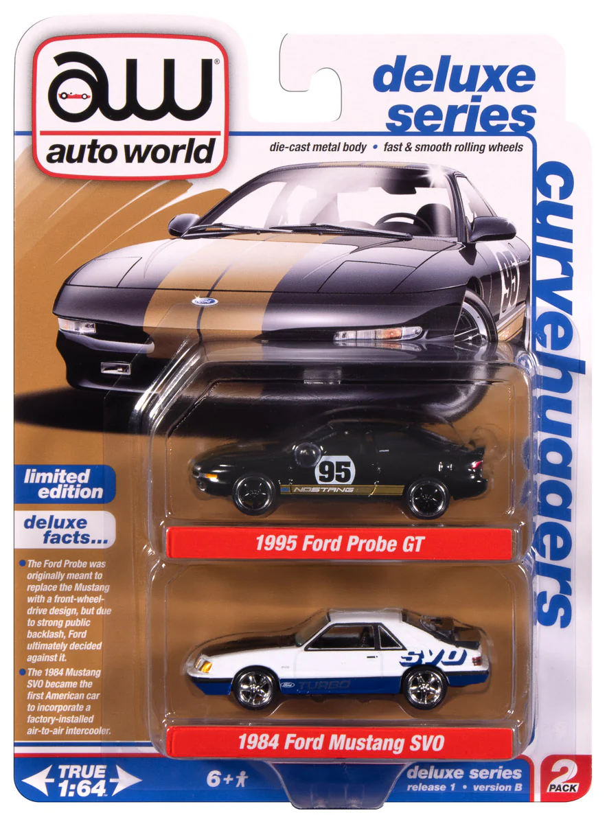 Auto World 2026 Release 1 Curvehuggers Deluxe (2-Pack) Version B 1:64 Scale Diecast