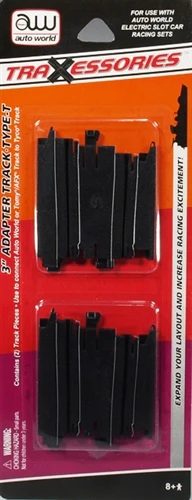 Auto World 3" Traxessories Adapter Track Type-T