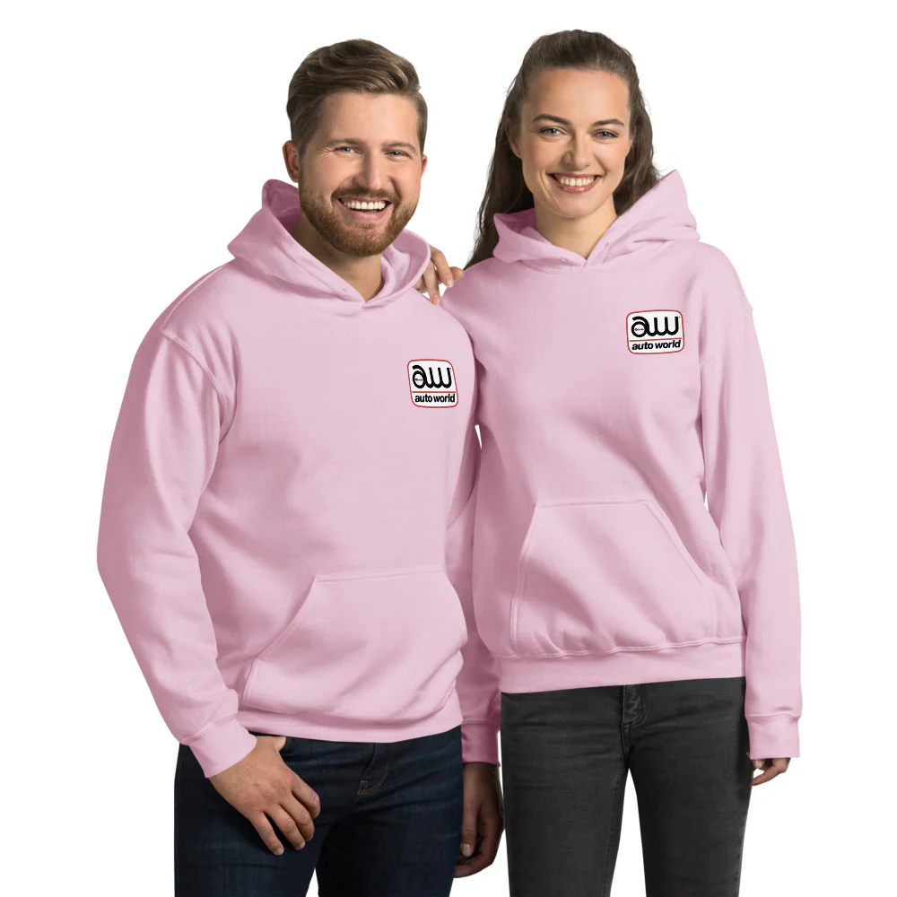 Auto World (Front and Back) Logo Hoodie - Image 12