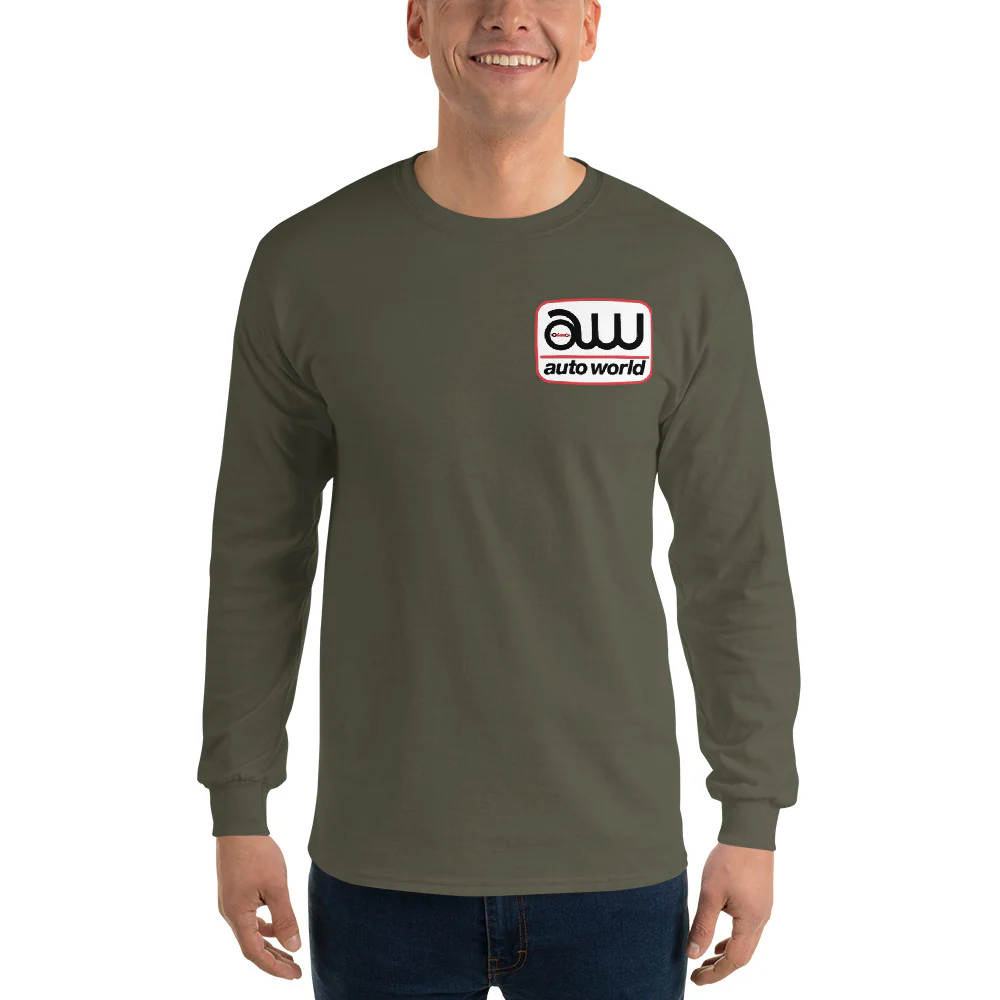 AUTO WORLD LOGO PRINTED LONG-SLEEVED T-SHIRT (FRONT) - Image 10