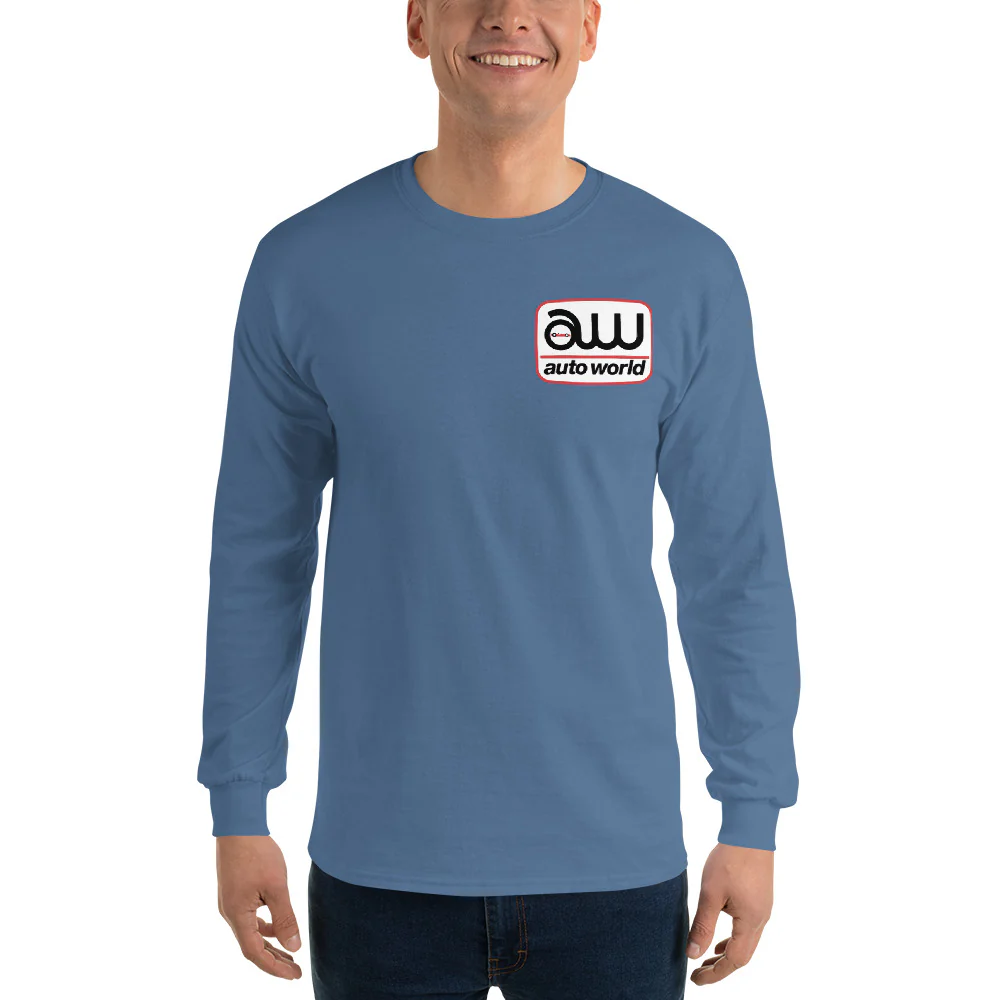 AUTO WORLD LOGO PRINTED LONG-SLEEVED T-SHIRT (FRONT) - Image 11