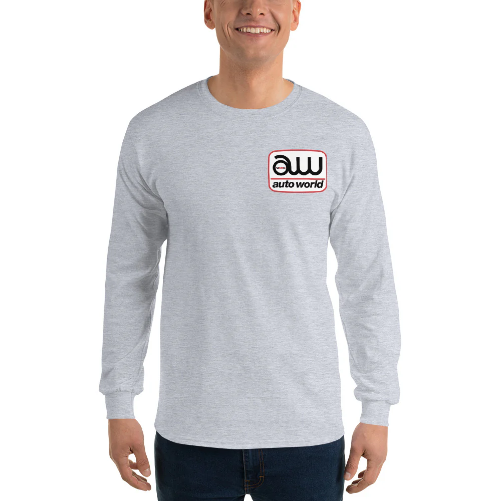 AUTO WORLD LOGO PRINTED LONG-SLEEVED T-SHIRT (FRONT) - Image 12
