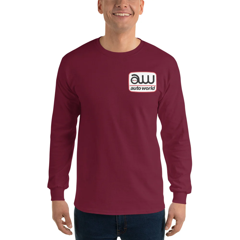 AUTO WORLD LOGO PRINTED LONG-SLEEVED T-SHIRT (FRONT) - Image 7