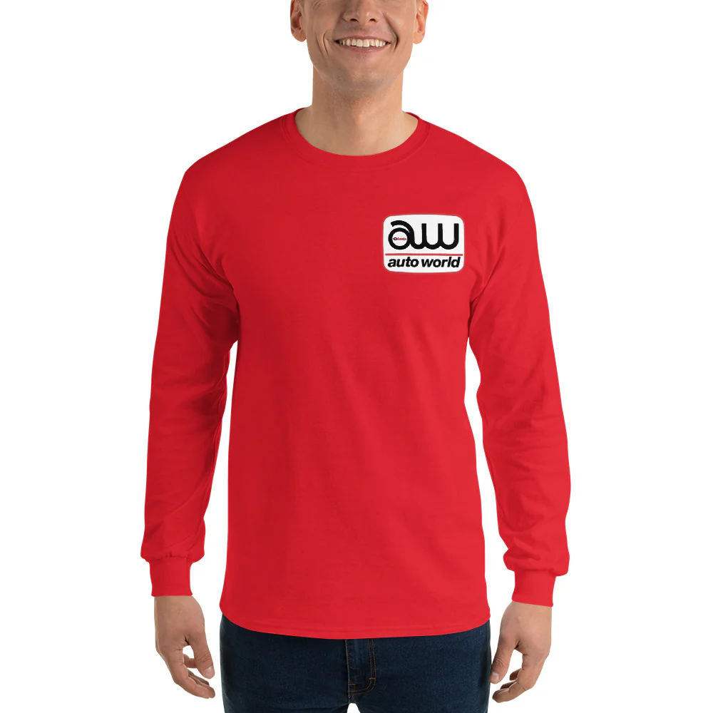 AUTO WORLD LOGO PRINTED LONG-SLEEVED T-SHIRT (FRONT) - Image 8