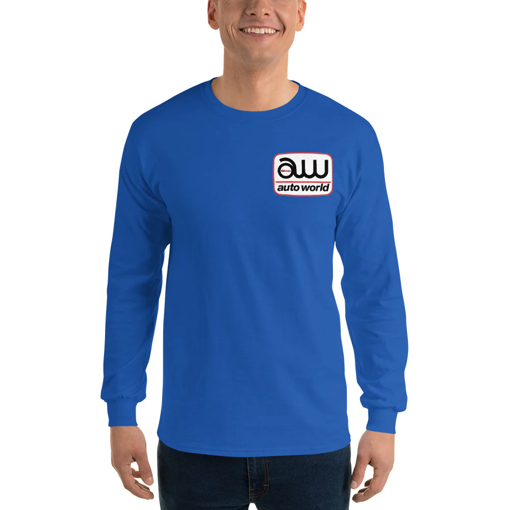 AUTO WORLD LOGO PRINTED LONG-SLEEVED T-SHIRT (FRONT) - Image 9