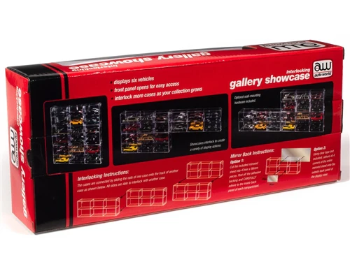 Auto World Six Car Interlocking Display Case 1:64 Scale - Image 5