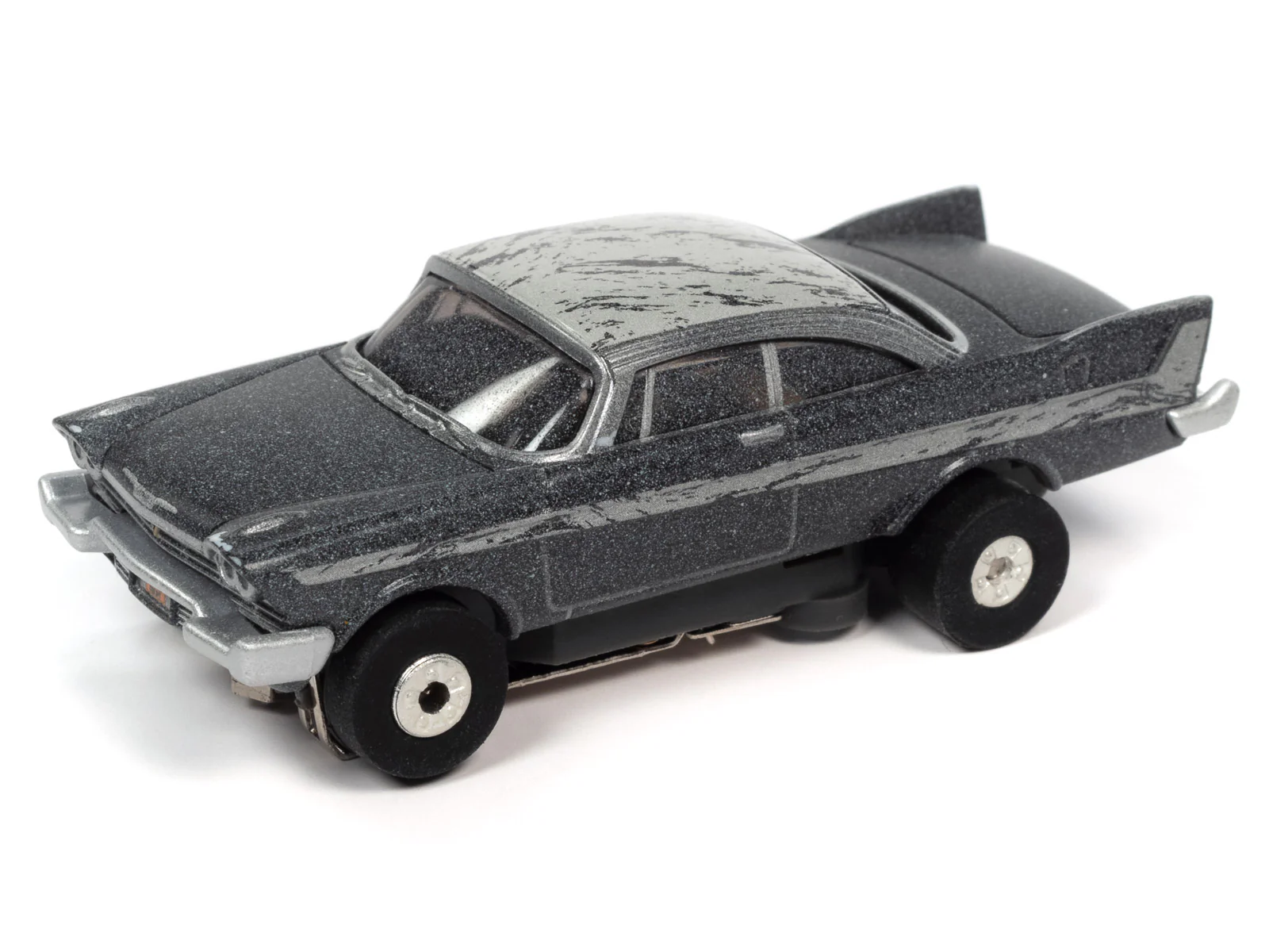 Auto World Thunderjet Christine - 1958 Plymouth Fury (After Fire) HO Scale Slot Car - Image 2