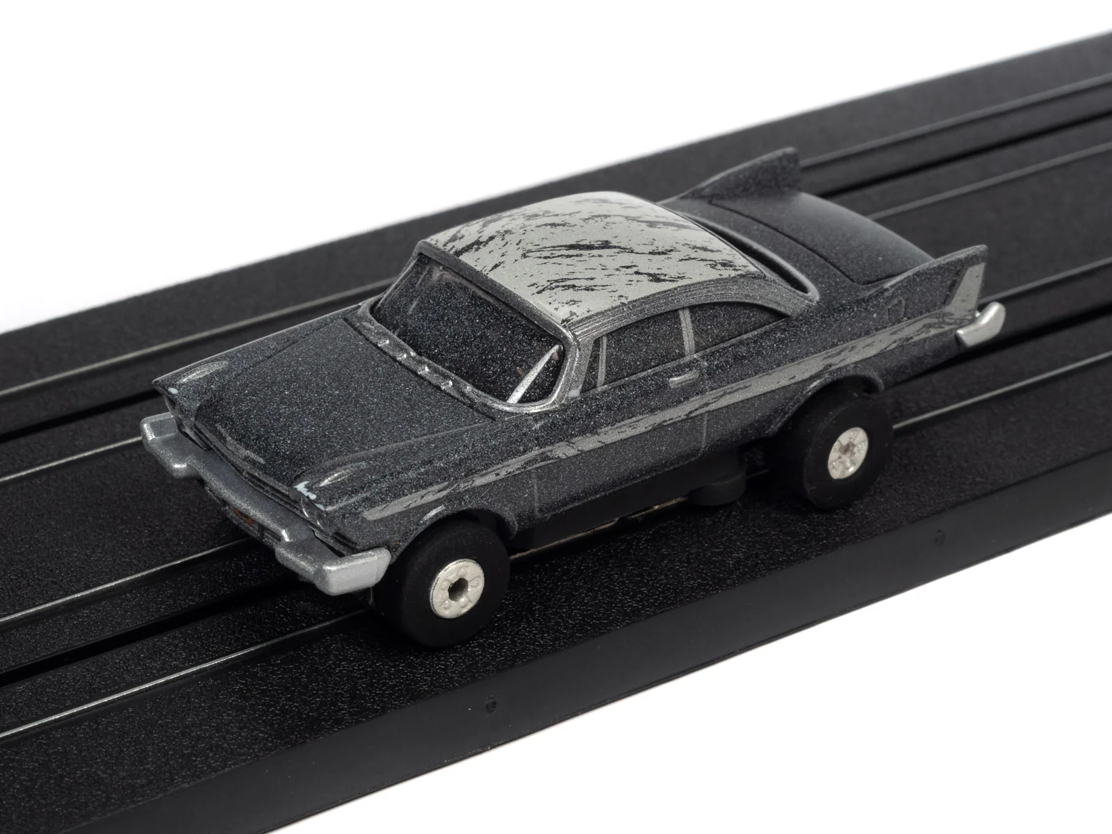 Auto World Thunderjet Christine - 1958 Plymouth Fury (After Fire) HO Scale Slot Car - Image 4
