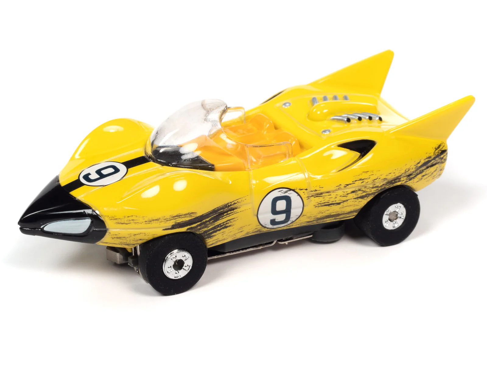 Auto World Thunderjet Speed Racer - Racer X Shooting Star (Race Worn) HO Scale Slot Car - Image 2